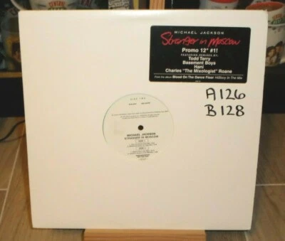 MICHAEL JACKSON STRANGER IN MOSCOW 12" PROMO # 1 RECORD HISTORY - Image 1 of 4