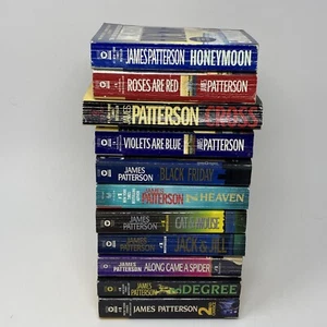 Lot Of 11 Random James Patterson Paperback Books Spy Mystery Used - Imagen 1 de 7