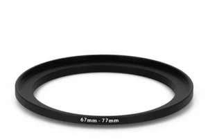 67 mm - 77 mm Filter Adapter Step-Up Adapter Filteradapter Step Up 67-77 - Bild 1 von 1