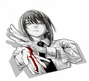 Makima | Chainsaw Man | Anime Stickers for Cars NEW - Picture 1 of 1