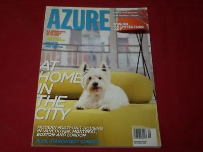 2006 SEPTEMBER AZURE MAGAZINE - HOME IN THE CITY- DESIGN - ARCHITECTURE - RC 720 - Image 1 of 2