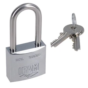 30mm Marine Padlock Stainless Steel Long Shackle Rust Proof Boat Yacht - Picture 1 of 5