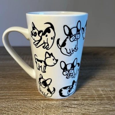 Taza de café French Bulldog Frenchie Puppy 16 oz Graydon Hall Foto 1 de 4
