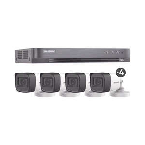 TURBOHD 5 Megapixel KIT (BUILT-IN MICROPHONE) / 4 Channel DVR / 4 Bullet Cameras - Picture 1 of 4