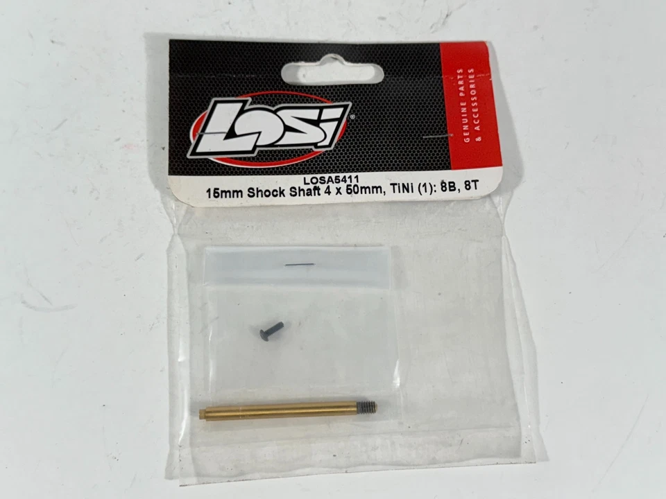Eje de choque Team Losi Racing 8ight T 2.0 LOSA5411 15mm 4 x 50mm, TiNi (1): 8B,8T Foto 1 de 1