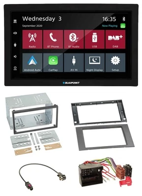 Blaupunkt DAB Bluetooth USB MP3 2DIN Autoradio für Ford Fusion Kuga Transit 05-1 - Bild 1 von 4
