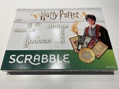 Mattel Harry Potter Edition Scrabble Board Game COMPLETE USED TWICE - Image 1 of 2