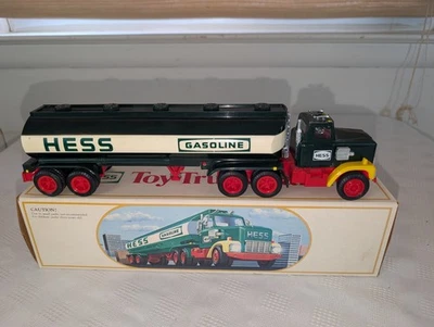 1984 Hess Toy Truck Bank Бензобак Бензобак с Оригиналом. Коробочные рабочие лампы - Изображение 1 из 4