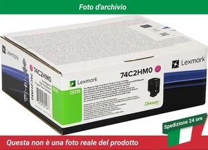 74C2HM0 Lexmark CS725de toner Magenta - Afbeelding 1 van 4