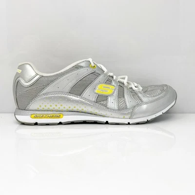 Skechers Womens Sport Sprint 12247 Silver Casual Shoes Sneakers Size 8.5 - Image 1 of 4