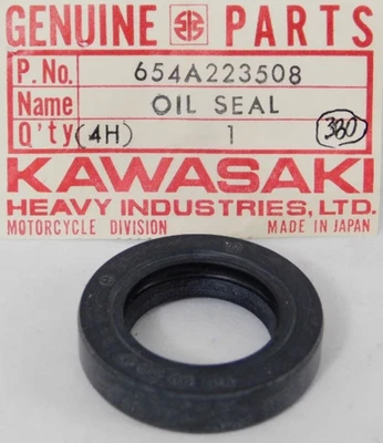 Nuevo de Lote Antiguo Sello Kawasaki OEM Parte 654A223508 EL250 Eliminador EX500 KD125 KD175 Foto 1 de 4
