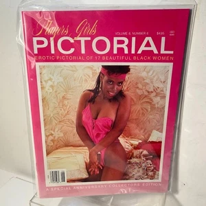 Players Girls Pictorial 1988 Men's Magazine Vol 8 No 6 Black Lingerie Models - Picture 1 of 2