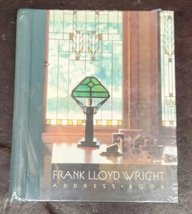*NOS/SEALED* Frank Lloyd Wright Address Book, Pomegranate Publishing, FREE SHIP! - Picture 1 of 5