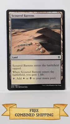 Scoured Barrens Khans of Tarkir Regular - Image 1 of 2