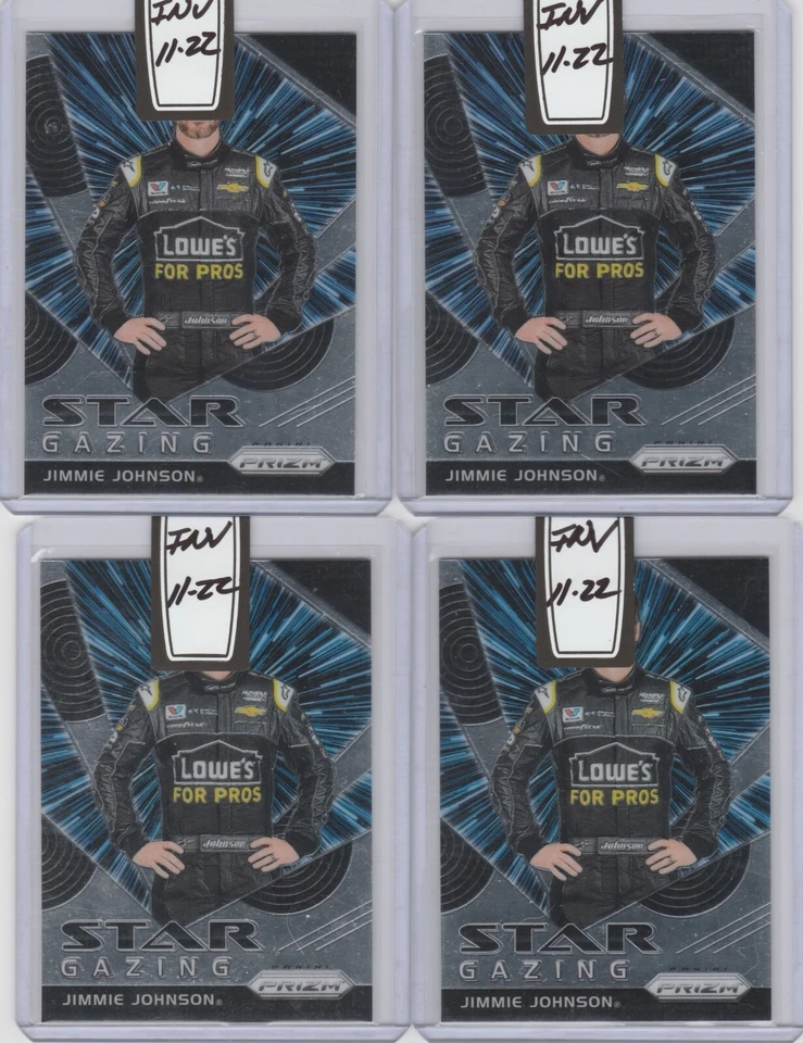 OCT-2018 PRIZM STAR GAZING JIMMIE JOHNSON NASCAR RACING SG-10 🏁🏁🔥 - Image 1 of 1