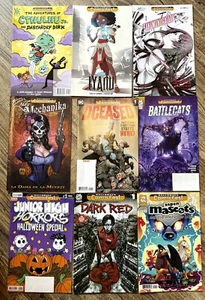 Lot of Halloween ComicFest Comic Books Pokemon Iyanu Dark Red Deceased + More - Picture 1 of 6