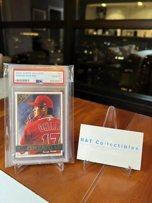 2020 Topps Gallery #41 Shohei Ohtani Angels MVP PSA 10 GEM 🔥🔥🔥 - Image 1 of 4