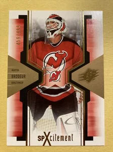 MARTIN BRODEUR 2006-07 UD SPX SPXCITEMENT  - #X60 459/999 NEW JERSEY DEVILS - Picture 1 of 2
