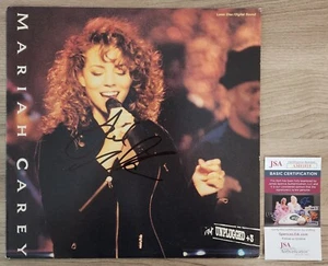 Mariah Carey Signed MTV Unplugged Laserdisc Movie Beautiful LEGEND JSA - Picture 1 of 3