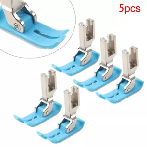 5 piedini pressa precisi extra sottili standard MT-18 per macchina da cucire industriale - Foto 1 di 8