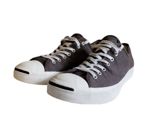 Converse Jack Purcell Pro Ox Low Top Canvas Shoes-Gray Men's Sz 11 Wom's Sz 12.5