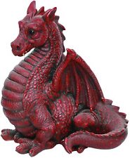 Vivid Arts BG-DGRE-A Large Winged Dragon Resin Ornament - Red