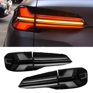 Set LED Upgrade Tail Lamp Lights for BMW X5 G05 LCI  2019-2022 20 21 Smoke Black - Picture 1 of 12