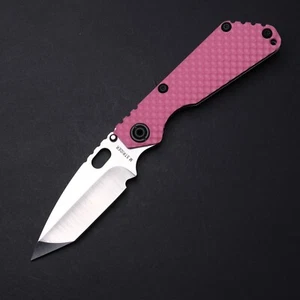 Strider Knives SnG DGG - Pink G10 / Tanto MagnaCut Blade - Picture 1 of 8