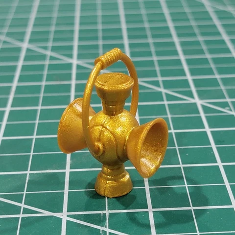 Custom l Yellow Lantern for 6in. figure 1:12 metallic red Power battery sinestro Cover
