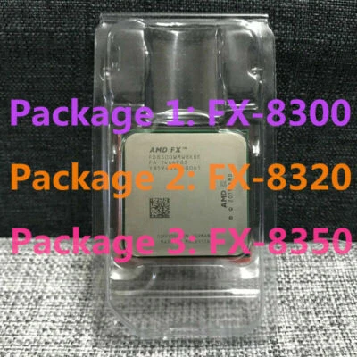 AMD FX-8300 FX-8320 FX-8350 CPU 8M Eight-Core Socket AM3+ FX Processor - Image 1 of 3