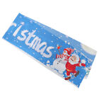  Christmas Banner Red Decorations Flag Garland Fireplace Decorate The