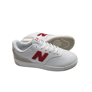 Zapatillas Hombre New Balance BB80 Blanco Rojo Talla 9.5 Nuevas Con Etiquetas - Imagen 1 de 17