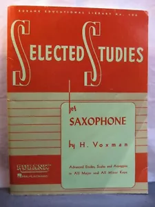 Selected Studies Saxophone-Rubank Educational Library Vol. 106 - Picture 1 of 11