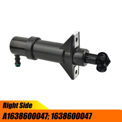 Boquilla pulverizadora lavadora faros lado derecho para Benz W163 ML55 AMG ML500 ML430 350 Foto 1 de 4