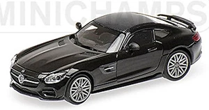 Brabus 600 Base Mercedes AMG GT S Coupé Nero Black 2014-17 1:87 Minichamps - Foto 1 di 1