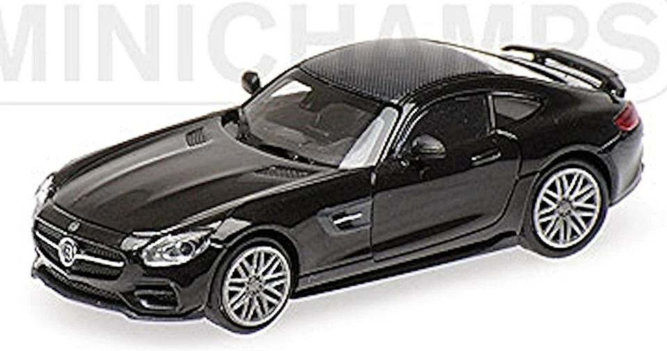 Brabus 600 Basis Mercedes AMG GT S Coupe schwarz black 2014-17 1:87 Minichamps - Bild 1 von 1