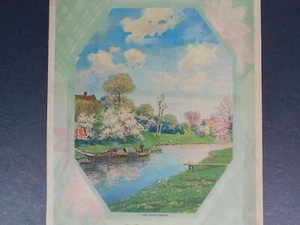 B. L. Brown 1930 Meats And Groceries  "The Ferryman" Calendar Groton Vermont - Picture 1 of 10