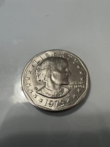 1979 D Susan B Anthony Dollar. Severe Error, Filled D dot - Picture 1 of 3