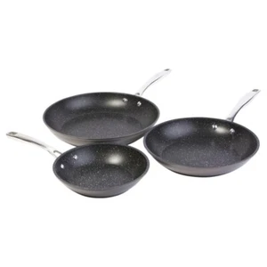 Curtis Stone Dura-Pan+ 3-piece Frypan Set - Picture 1 of 10