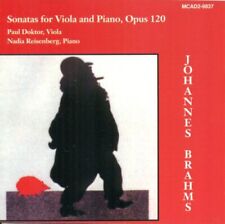 JOHANNES BRAHMS - Brahms: Sonatas For Viola And Piano - CD - *Mint Condition*