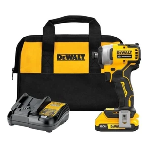 ATOMIC 20V Max Lithium-Ion Brushless Cordless Compact 1/4 in Impact driver kit - Picture 1 of 5