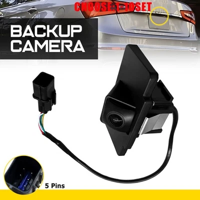 Cámara trasera de reversa compatible con 14-16 Kia Cadenza OE 95760E8000 visión reversa asistencia 1-10X Foto 1 de 4