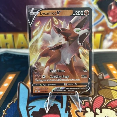Lycanroc V SWSH199 SWSH: Sword & Shield Promo Cards Holo - Image 1 of 3