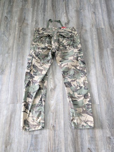 Jordan Craig pantaloni cargo mimetici uomo taglia 40 34