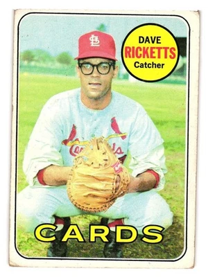 1969 Topps - #232 Dave Ricketts - Image 1 of 2