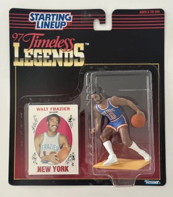 Kenner Timeless Legends Walt Frazier 1997 alineación inicial New York Knicks Foto 1 de 4