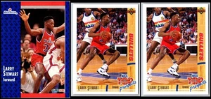 1991 Larry Stewart (3) Card Lot - Running Low - Final Chance to Order Today! - Bild 1 von 2