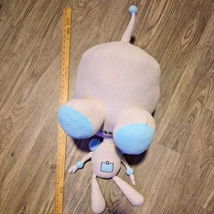 Invader Zim cartoon Jumbo Giant Robot GIR 28" Plush Pillow Toy Doll ULTRA RARE! - Picture 1 of 9