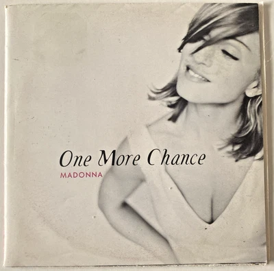 Madonna – One More Chance UK CD 3 Track Single & Poster 1996 Warner Bros. Foto 1 de 4