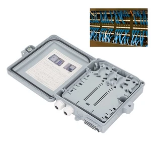 Optical Distribution Box Easy Wiring 12 Core Simple Installation Optical - Photo 1/12